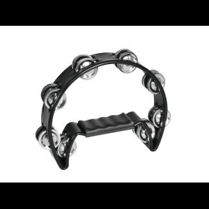 DIMAVERY TN-2 Tambourine plastic, black