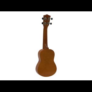 DIMAVERY UK-200 Ukulele, soprano, braun