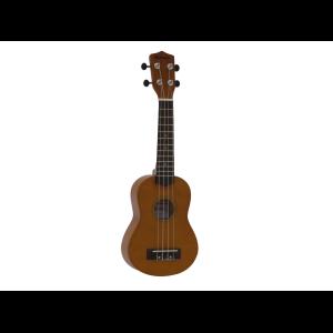 DIMAVERY UK-200 Ukulele, soprano, braun