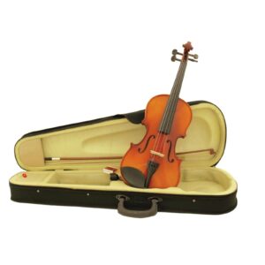 DIMAVERY Violin 4/4 with bow in case