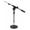 Desk Mic. Stand Cromo, 1,5 kg, + regolabile Braccio