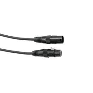 EUROLITE DMX cable XLR 5pin 15m bk