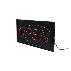 EUROLITE LED Sign OPEN classic