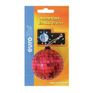 EUROLITE Mirror Ball 5cm red