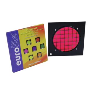 EUROLITE Red Dichroic Filter black frame f. PAR-56