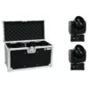 EUROLITE Set 2x LED TMH-14 Moving-Head Zoom Wash + Case