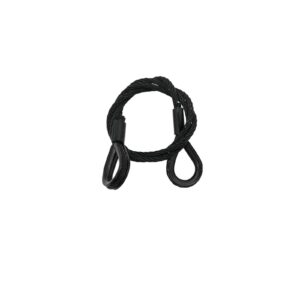 EUROLITE Steel Rope (SC) 600x3mm black with thimbles