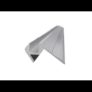 EUROLITE Step Profile 10x10mm silver 4m