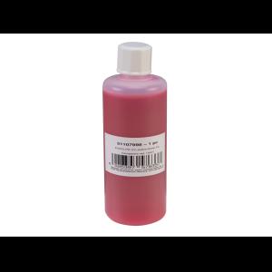 EUROLITE UV-active Stamp Ink, transparent red, 100ml