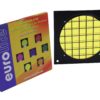 EUROLITE Yellow Dichroic Filter black Frame PAR-64