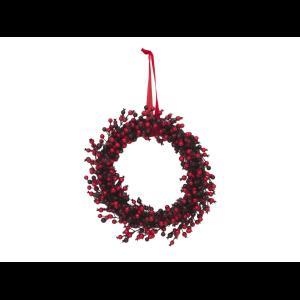 EUROPALMS Berry wreath mixed 46cm