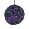 EUROPALMS Boxwood ball with purple LEDs, 40cm