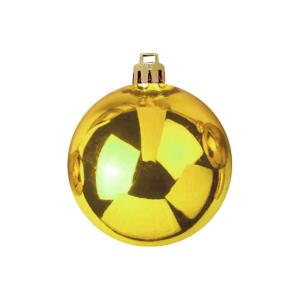 EUROPALMS Deco Ball 10cm, gold 4x