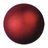 EUROPALMS Deco Ball 3,5cm, red, metallic 48x