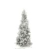 EUROPALMS Fir tree FUTURA, silver metallic, 180cm