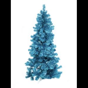 EUROPALMS Fir tree FUTURA, turquoise metallic,210cm