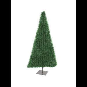 EUROPALMS Fir tree, flat, dark green, 150cm