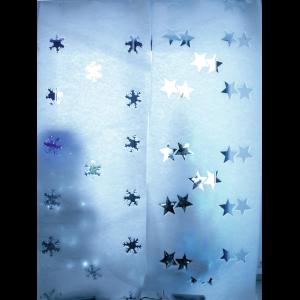 EUROPALMS Fleece banner, Star B1, 100x350cm