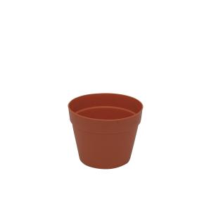 EUROPALMS Flowerpot plastic, red, 17cm