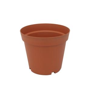 EUROPALMS Flowerpot plastic, red, 24cm