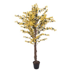 EUROPALMS Forsythia tree with 4 trunks, yellow, 150 cm