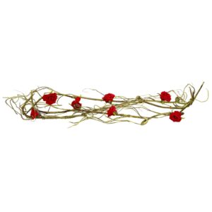 EUROPALMS Rose Garland (EVA), red