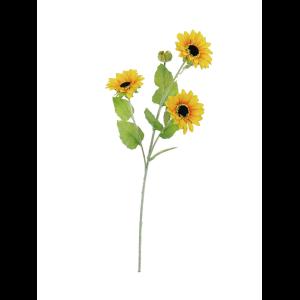 EUROPALMS Sunflower Branch x 3, 70cm