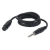 FL03 - bal. XLR/F 3 p. > Jack stereo 1,5 m