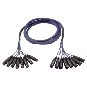 FL60 - 8 XLR/M 3 p. > 8 XLR/F 3 p. 6 m