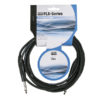 FLX05 - unbal. Jack mono > Jack mono Black 10mtr, tipo X