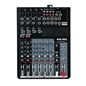 GIG-104C Mixer live a 10 canali, comprensivo di dinamiche