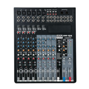 GIG-124CFX Mixer live a 12 canali, comprensivo di dinamiche e DSP