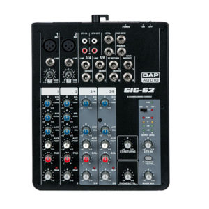 GIG-62 Mixer live a 6 canali