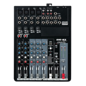 GIG-83CFX Mixer live a 8 canali, comprensivo di dinamiche e DSP