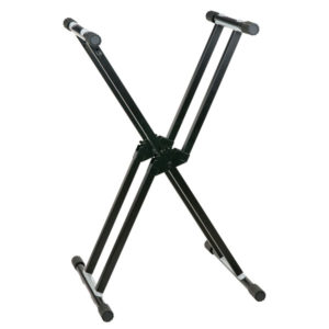 Keyboard stand telaio doppio, piede staccabile