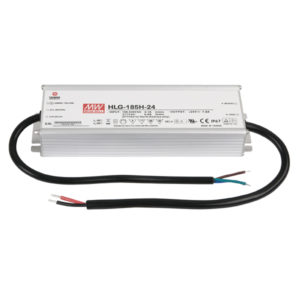 LED Power Supply 185 W 24 VDC HLG-185H-24