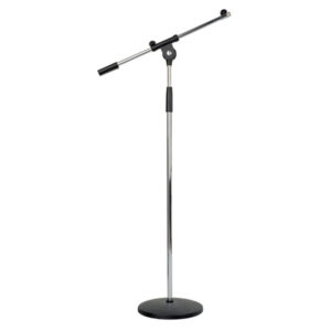 Mic. Stand 160 cm Chrome 960-1600mm