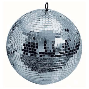 Mirrorball 10 cm Sfera specchiata da 10 cm, motore non incluso