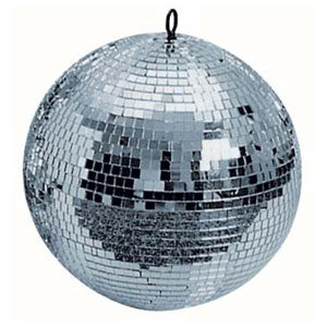 Mirrorball 15 cm Sfera specchiata da 15 cm, motore non incluso