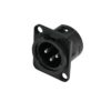 NEUTRIK XLR mounting plug 3pin NC3MDL-1-BAG