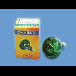 OMNILUX R80 230V/60W E-27 green