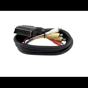 OMNITRONIC Adaptercable Scart/6xRCA 1.5m