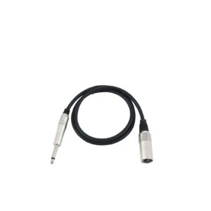 OMNITRONIC Adaptercable XLR(M)/Jack mono 0.9m bk