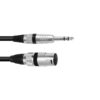 OMNITRONIC Adaptercable XLR(M)/Jack stereo 0.2m bk