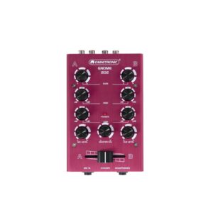 OMNITRONIC GNOME-202 Mini Mixer red