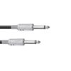 OMNITRONIC Jack cable 6.3 mono 1.5m bk