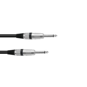 OMNITRONIC Jack cable 6.3 mono 10m bk ROAD