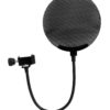 OMNITRONIC Microphone-Pop Filter metal, black