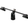 OMNITRONIC Microphone T-bar for 2 Microphones