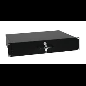 OMNITRONIC Rack Drawer with Lock 2U